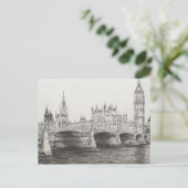 Westminster Bridge London UK.30/10/2006 ポストカード (スタンド正面)