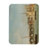 Westminster Bridge with an imaginaの建物 マグネット (縦)