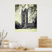 Westminster, Parliament, Winter London - British ポスター (キッチン)