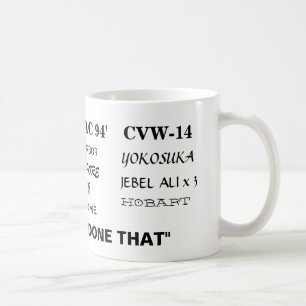 Westpac 「94、CVN-70、CVW-14 コーヒーマグカップ