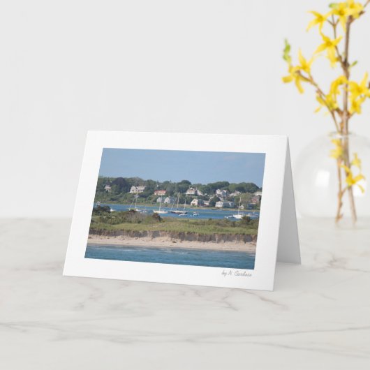 Westport港 カード (黄色い花)