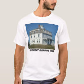 Westport港、マサチューセッツ Tシャツ (正面)