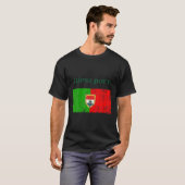 Westport, County Mayo Shamrock Ireland Flag, Craic Tシャツ (正面フル)