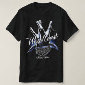 WESTSIDE NEVER DIES Tシャツ (デザイン正面)