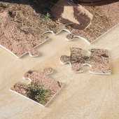 Westward Ho! Remnant of an old covered wagon. ジグソーパズル (側面)