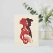 Westworld |メーブ及びヘクターのステンシルポートレート ポストカード (スタンド正面)