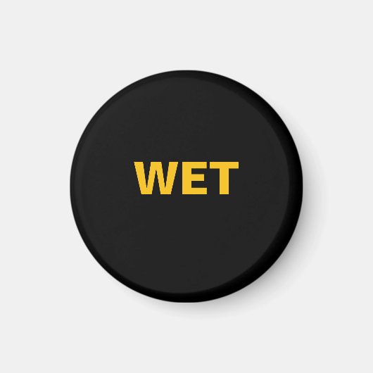 WETロゴ マグネット (正面)