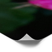 Wet Floral ポスター (角)