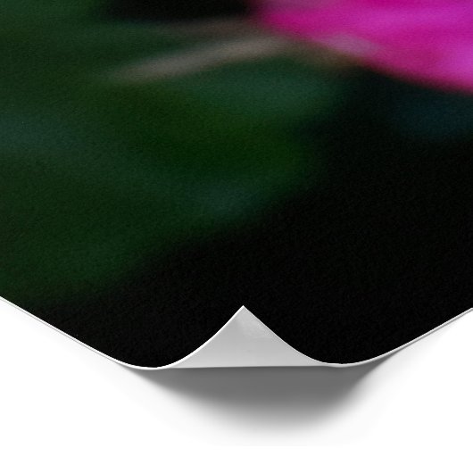 Wet Floral ポスター (角)