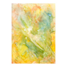 Wet-on-Wet Waterカラーのライト抽象芸術に向けて