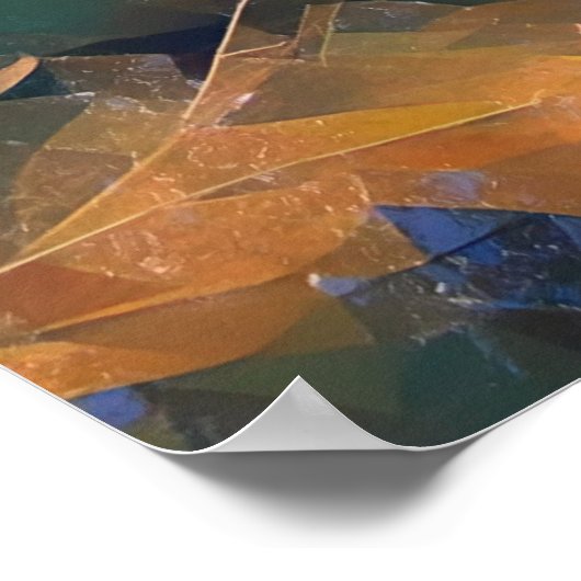 Wetland Reflections Art Poster ポスター (角)