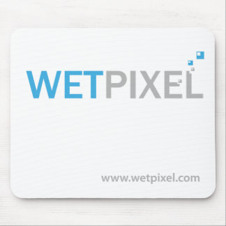 Wetpixelのロゴのマウスパッド マウスパッド