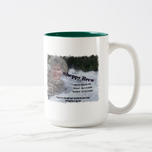 Wettaのブロンドのコーヒー・マグ ツートーンマグカップ (右)