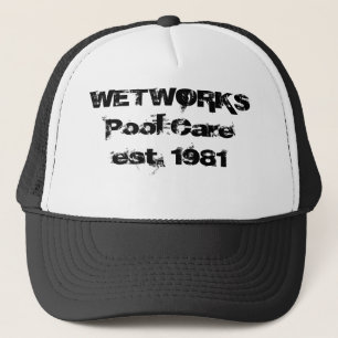 WETWORKSのプールCareest。 1981年 キャップ