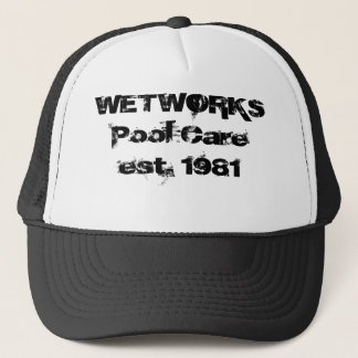 WETWORKSのプールCareest。 1981年 キャップ