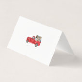 Weve移動した水の色レッドトラック新しいアドレス (裏面)