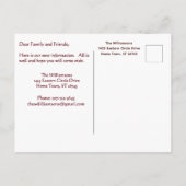 We've Moved Budget Photo Ornaments  案内ポストカード (裏面)