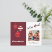 We've Moved Budget Photo Ornaments  案内ポストカード (スタンド正面)