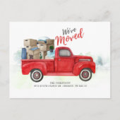 We've Moved Change of Address Moving Announcement 案内ポストカード (正面)