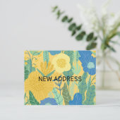  We've moved, chic, change of address announcement ポストカード (スタンド正面)