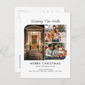 We've Moved Decking New Halls 3 Photos Moving 案内ポストカード (正面/裏面)