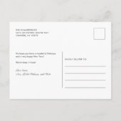 We've Moved Decking New Halls 3 Photos Moving 案内ポストカード (裏面)