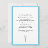 We've Moved Golf Course Beach Moving Announcement 案内状 (裏面)