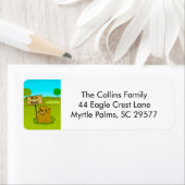 We've Moved Gopher on Golf Course Announcement  ラベル (インサイチュ)