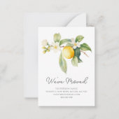 We've Moved | Lemon Blossom New Address ノートカード (正面)