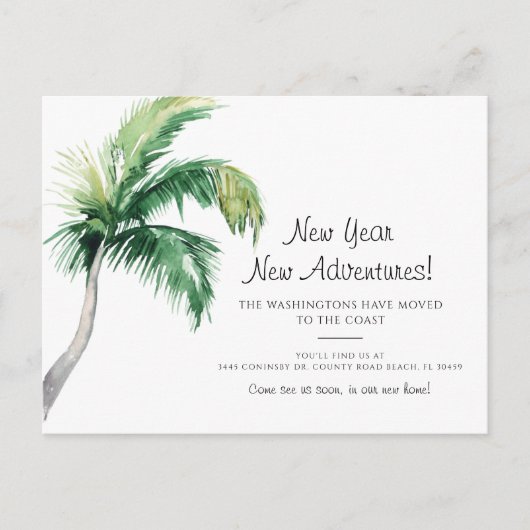 We've Moved New Address Moving 案内ポストカード (正面)