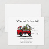 We've Moved! New Home  案内状 (正面/裏面)