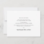 We've Moved New Year Moving Announcement Card 案内状 (裏面)