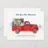 We've Moved New Year Moving Announcement Card 案内状 (正面/裏面)