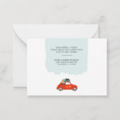 We've Started a New Chapter: Exciting Moving News ノートカード (裏面)