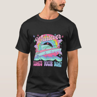 Wever Floating Your Boat Dolphin Summer S Vacation Tシャツ