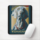 Wewimaranerの国家: 1943年のWeimaraner マウスパッド (マウス)