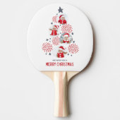 #WeWishYouAMerryChristmasPingPongPaddle 卓球ラケット (正面)