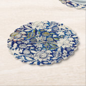 Wey著William Morris Buitulヴィンテージアート  ペーパーコースター (アングル)