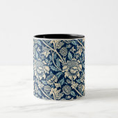 Wey, Wallpaper, 1883 by William Morris ツートーンマグカップ (中央)