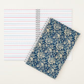 Wey, Wallpaper, 1883 by William Morris ノートブック (内側)