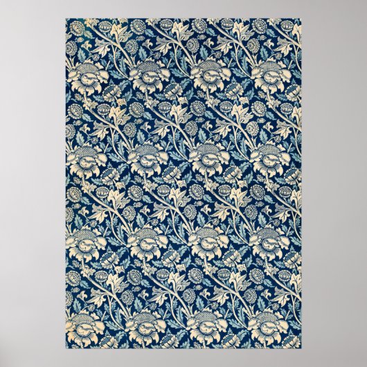 Wey, Wallpaper, 1883 by William Morris ポスター (正面)