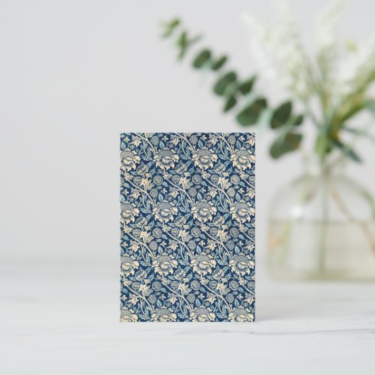 Wey, Wallpaper, 1883 by William Morris 名刺 (スタンド正面)