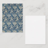 Wey, Wallpaper, 1883 by William Morris 名刺 (正面/裏面)
