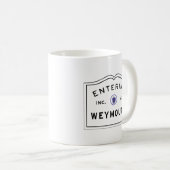 Weymouthの入る喜ばしい徴候 コーヒーマグカップ (正面右)