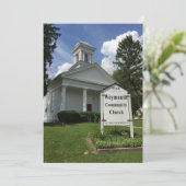 Weymouthの地域教会のnotecards サンキューカード (スタンド正面)