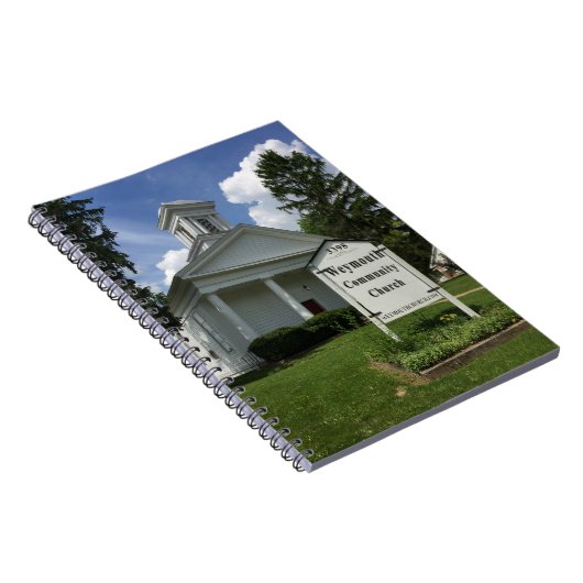Weymouthの地域教会ジャーナル ノートブック (右側)