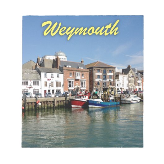Weymouth -プロフェッショナル写真。 ノートパッド (正面)