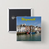 Weymouth -プロフェッショナル写真。 缶バッジ (正面&裏面)