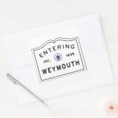 Weymouth MAに入る スクエアシール (封筒)
