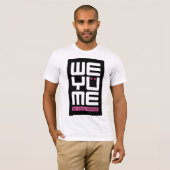 WeYüMeのロゴ Tシャツ (正面フル)
